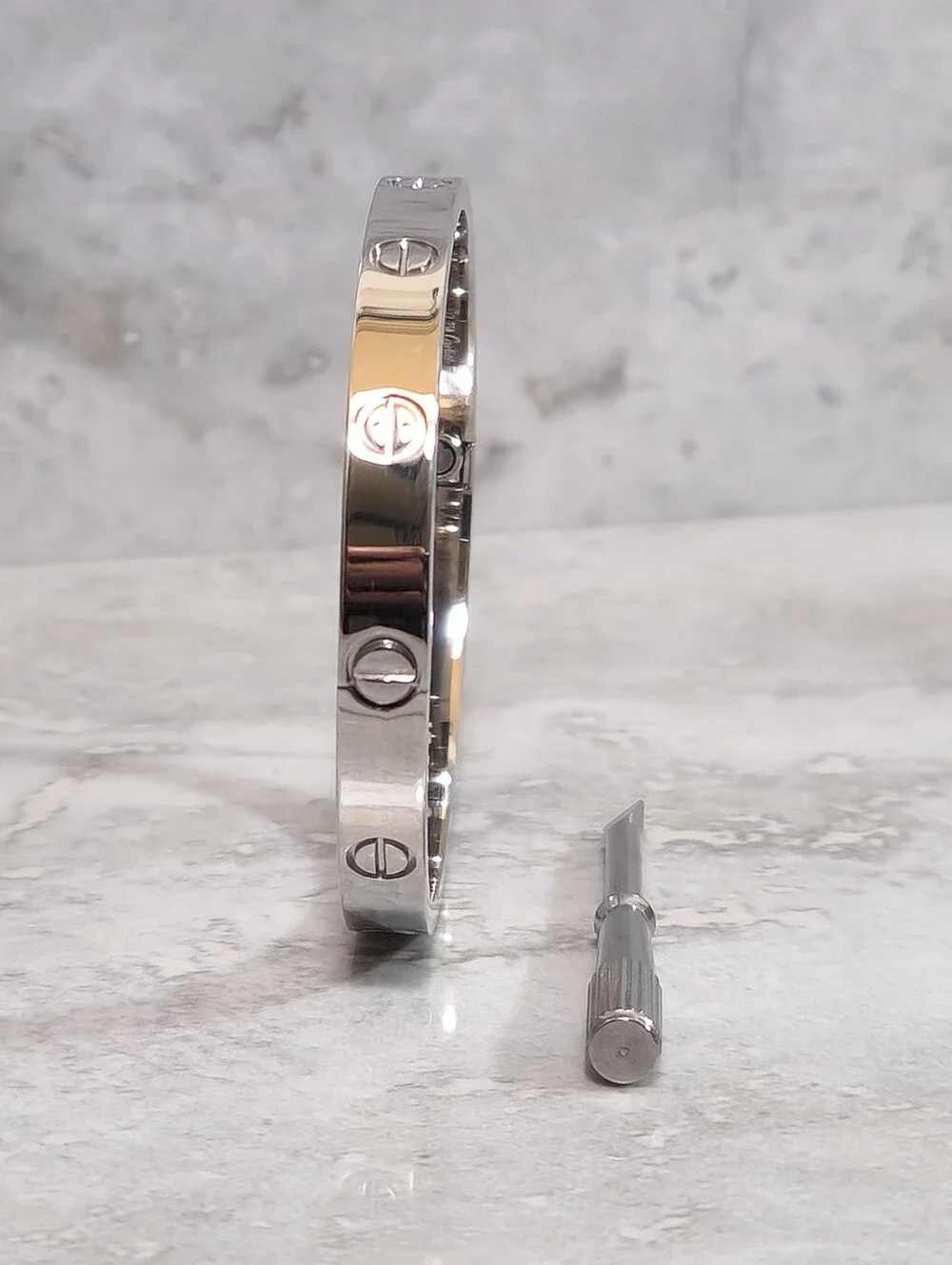 Cartier Silver Love Bracelet✨️